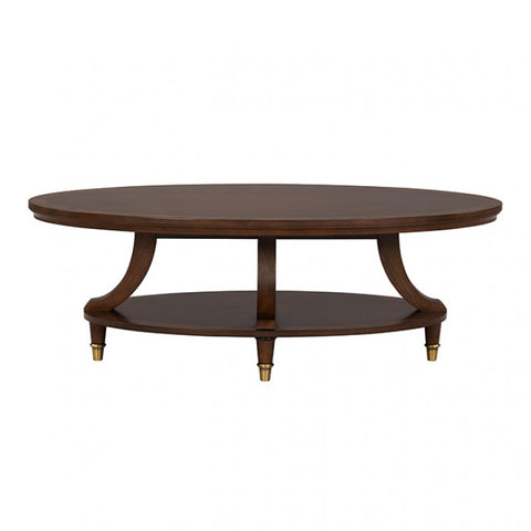 Westerham Oval Cocktail Table Model Fm44001Ch-Co By Furniture Of America 