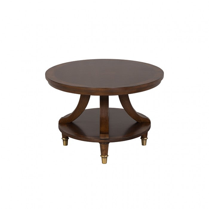 Westerham Oval Cocktail Table Model Fm44001Ch-Co By Furniture Of America 