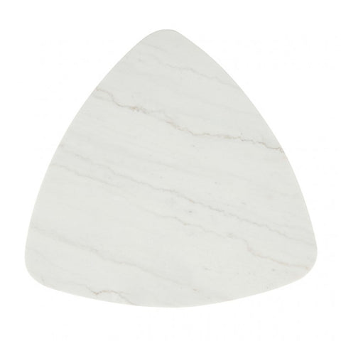 Thisted Triangle Marble Coffee Table Model Fm44002Wh-Ct By Furniture Of America 