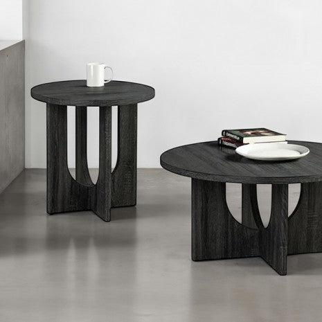Holen 3 Pc. Table Set Model Fm44003Gy-3Pk-End Table By Furniture Of America 