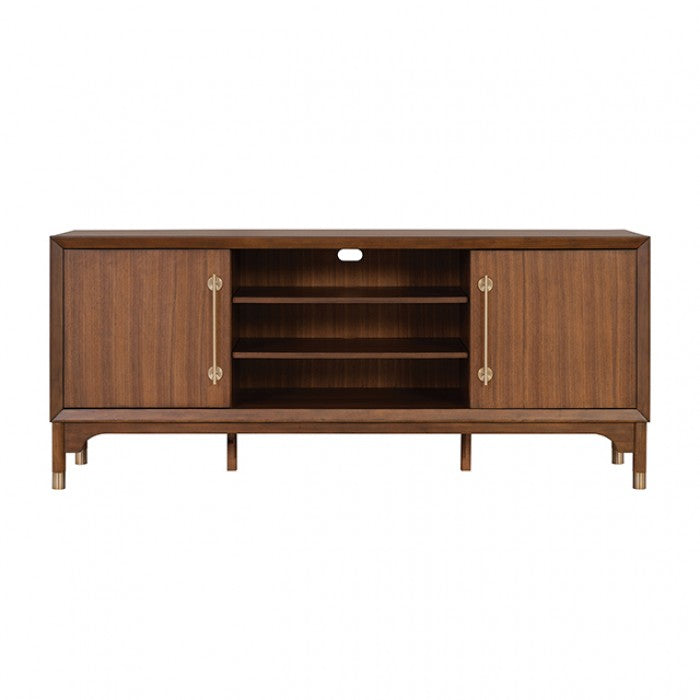 Hepburne 70" Tv Stand Model Fm54000Wn-Tv-70 By Furniture Of America 