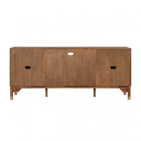Hepburne 70" Tv Stand Model Fm54000Wn-Tv-70 By Furniture Of America 