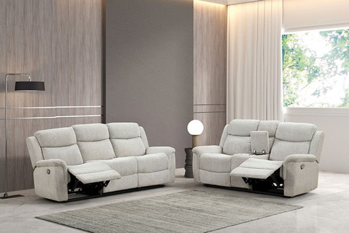 SANDBACH MANUAL RECLINING LOVESEAT WITH CONSOLE