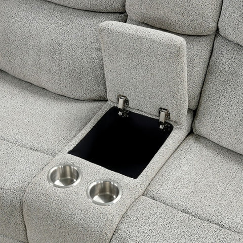 SANDBACH MANUAL RECLINING LOVESEAT WITH CONSOLE