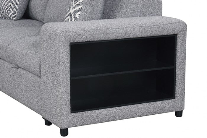 Chatteris Sectional Model Fm64000Gy-Sect-L By Furniture Of America 