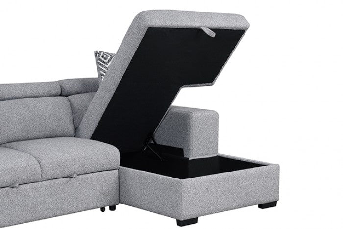 Chatteris Sectional Model Fm64000Gy-Sect-R By Furniture Of America 