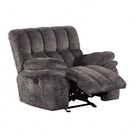 Hieronymus Manual Glider Recliner Model Fm64001Dg-Ch-M By Furniture Of America 