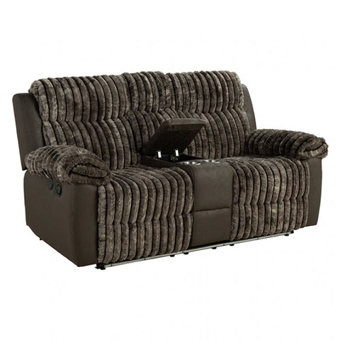 Dionysus Manual Reclining Loveseat Model Fm64003Br-Lv-M By Furniture Of America 