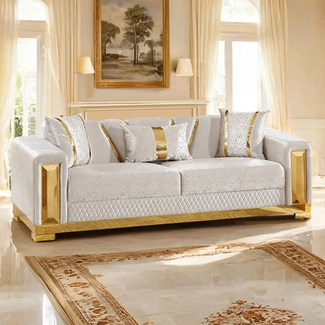 Valdosta Sofa Model Fm67001Bg-Sf By Furniture Of America 