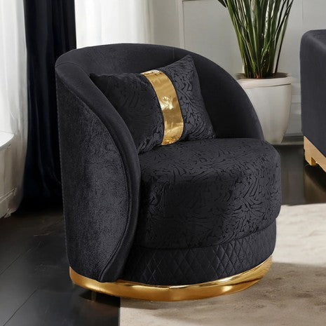 Valdosta Chair Model Fm67001Bk-Ch By Furniture Of America 