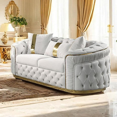 Adelpha Loveseat Model Fm67002Bg-Lv By Furniture Of America 