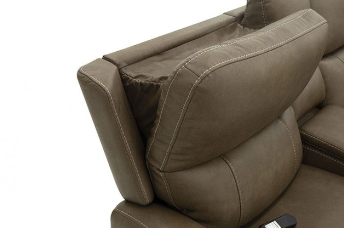 Orpheus Power Sectional Model Fm68100Br-Sect-Pm By Furniture Of America 