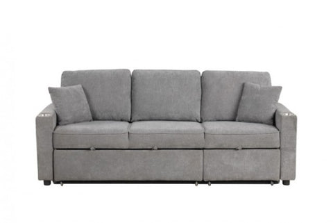 Kendal Sleeper Sofa Sectional Model Fm6965Gy-Sf-Pk By Furniture Of America 