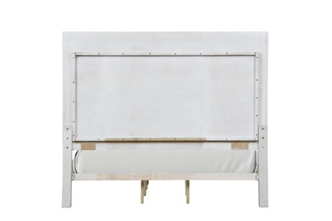 Stella Mia Bed Model Fm70000Wh-W-Queen Bed By Furniture Of America 