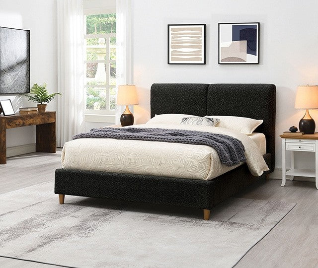 Stavern Bed Model Fm71000Bk-Queen Bed By Furniture Of America 