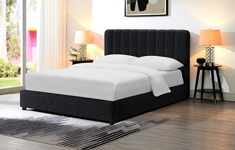 Traverso Bed Model Fm71002Bk-Queen Bed By Furniture Of America 