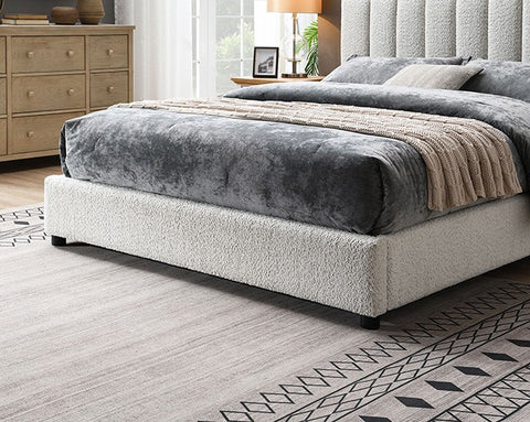 Traverso Bed Model Fm71002Wh-Queen Bed By Furniture Of America 