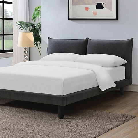 Verwood Bed Model Fm71004Gy-Queen Bed By Furniture Of America 