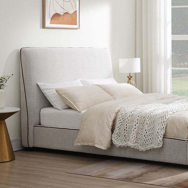 Pacifico Bed Model Fm71008Bg-Queen Bed By Furniture Of America 