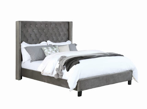 Ryleigh Bed Model Fm7141Gy-E.King Bed By Furniture Of America 