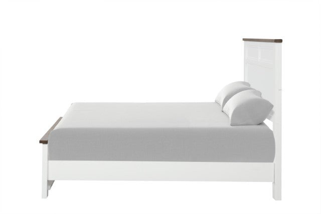 Pinetop Bed Model Fm7171Wh-Twin Bed By Furniture Of America 