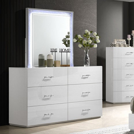 Stoholm Dresser Model Fm72000Wh-D By Furniture Of America 