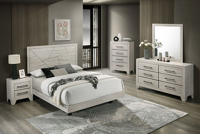 Dubuque Bed Model Fm72003Lg-Queen Bed By Furniture Of America 