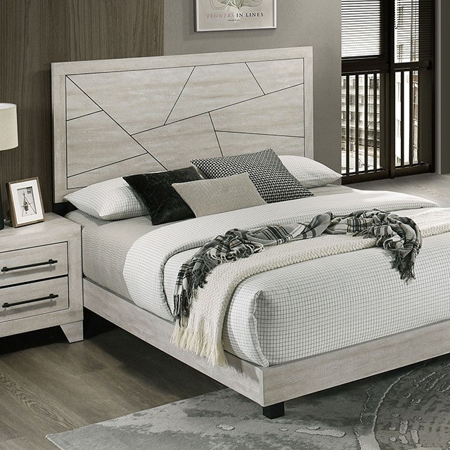 Dubuque Bed Model Fm72003Lg-Queen Bed By Furniture Of America 