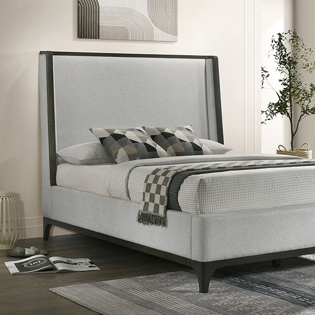Kelso Bed Model Fm72008Dg-Queen Bed By Furniture Of America 