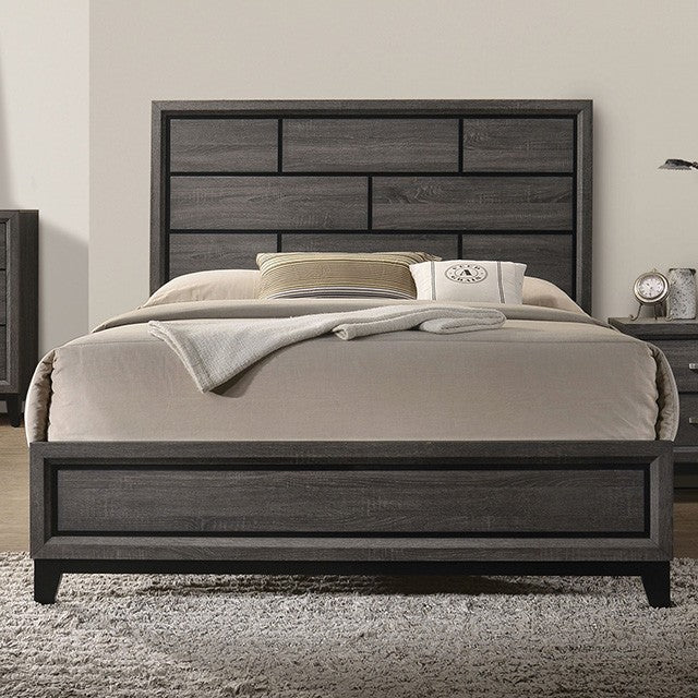 Errico Bed Model Fm7215Gy By Furniture Of America 