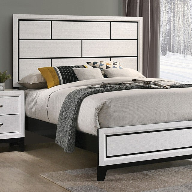 Errico Bed Model Fm7215Wh By Furniture Of America 