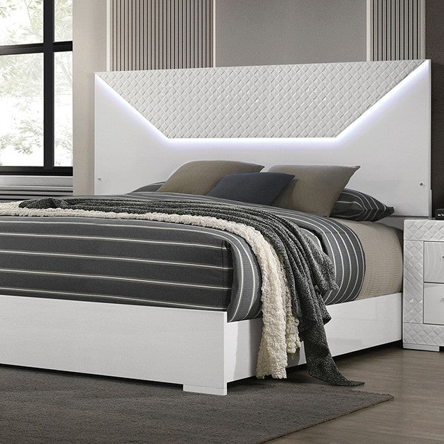 Whitby Bed Model Fm7216Wh By Furniture Of America 