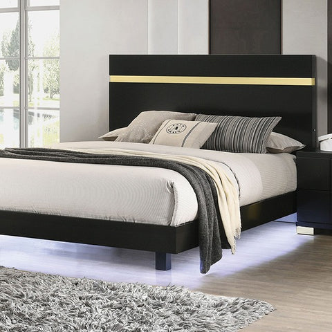 Lillestrom Bed Model Fm7217Bk-Full Bed By Furniture Of America 