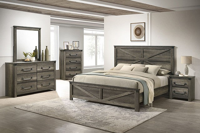 Britonale Bed Model Fm7218Gy By Furniture Of America 