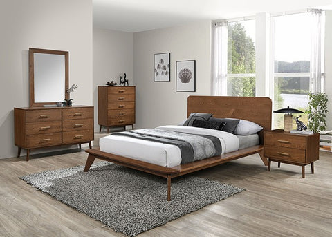 Stathelle Bed Model Fm7222Wn By Furniture Of America 