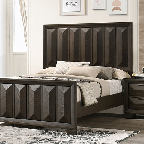 Hexham Bed Model Fm7232Br-Queen Bed By Furniture Of America 