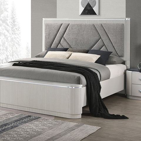 Aldgate Bed Model Fm7244Gy By Furniture Of America 