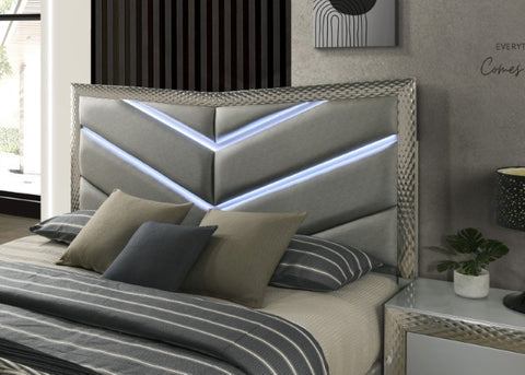 Ventnor Bed Model Fm7251Gy By Furniture Of America 