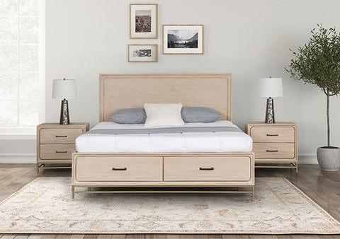 Sandnes Bed Model Fm7369Ak-Queen Bed By Furniture Of America 