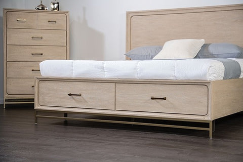 Sandnes Bed Model Fm7369Ak-Queen Bed By Furniture Of America 