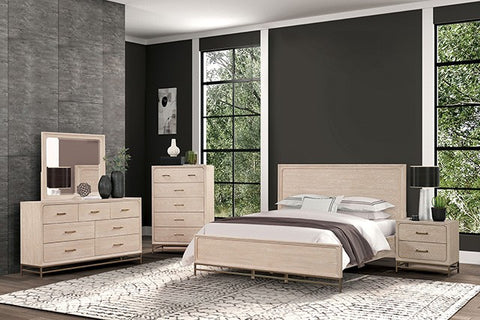 Sandnes Bed Model Fm7369Ak-P-Queen Bed By Furniture Of America 