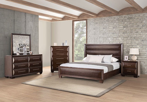 Chemnitz Bed Model Fm7399Es-Queen Bed By Furniture Of America 