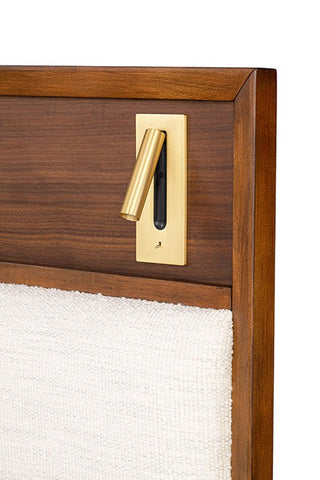 Hepburne Bed Model Fm74000Wn By Furniture Of America 