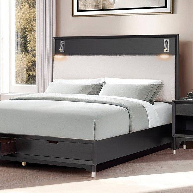 Torrance Bed Model Fm74002Bk-St-Queen Bed By Furniture Of America 