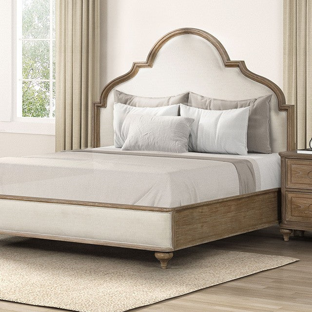 Lyris Bed Model Fm7417Ak-Queen Bed By Furniture Of America 