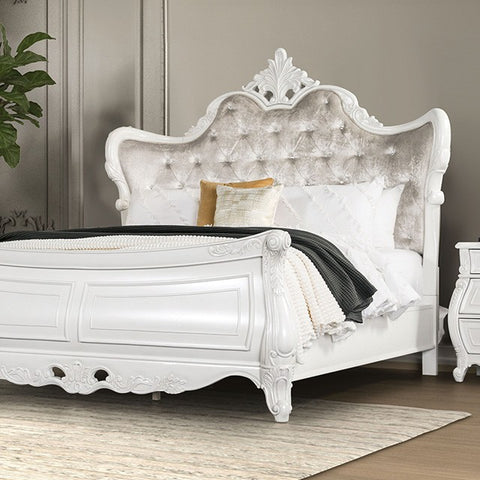 Valentini Bed Model Fm7419Wh By Furniture Of America 