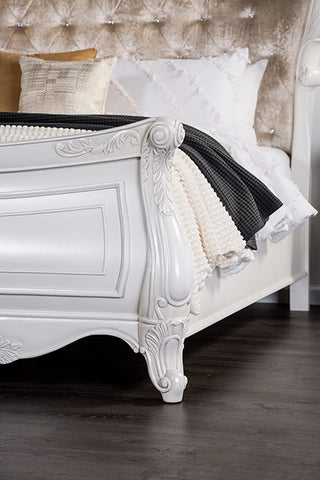 Valentini Bed Model Fm7419Wh By Furniture Of America 