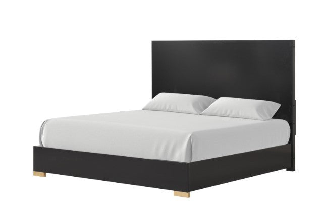 Goldsberg Bed Model Fm7425Bk-P-Queen Bed By Furniture Of America 