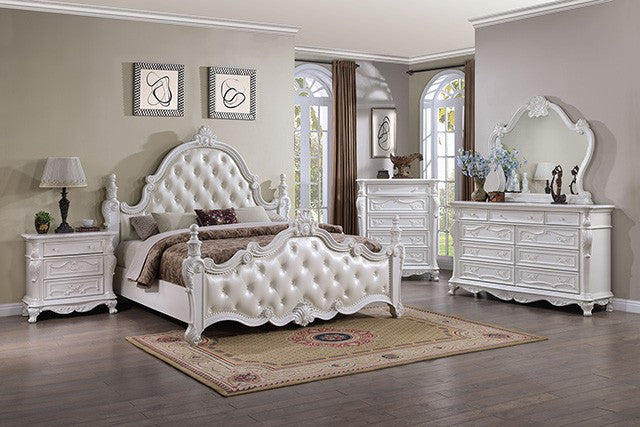 Cremona Bed Model Fm7637Wh By Furniture Of America 