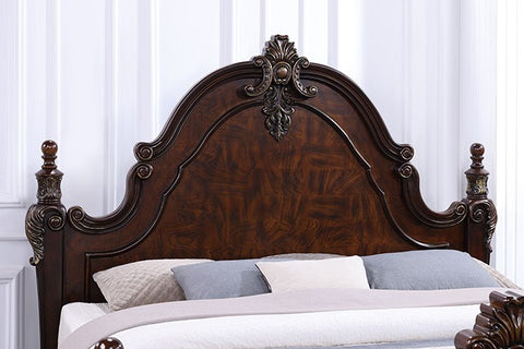 Francione Bed Model Fm7638Ch-Queen Bed By Furniture Of America 